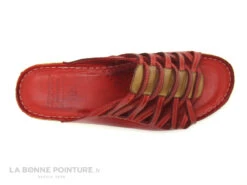 Karyoka DADOU Rouge - Mule Compensee Femme -Chaussures Promotion Magasin cd24607c73b9e66c561f35ea11d5d5ef img 9357.jpg 159117