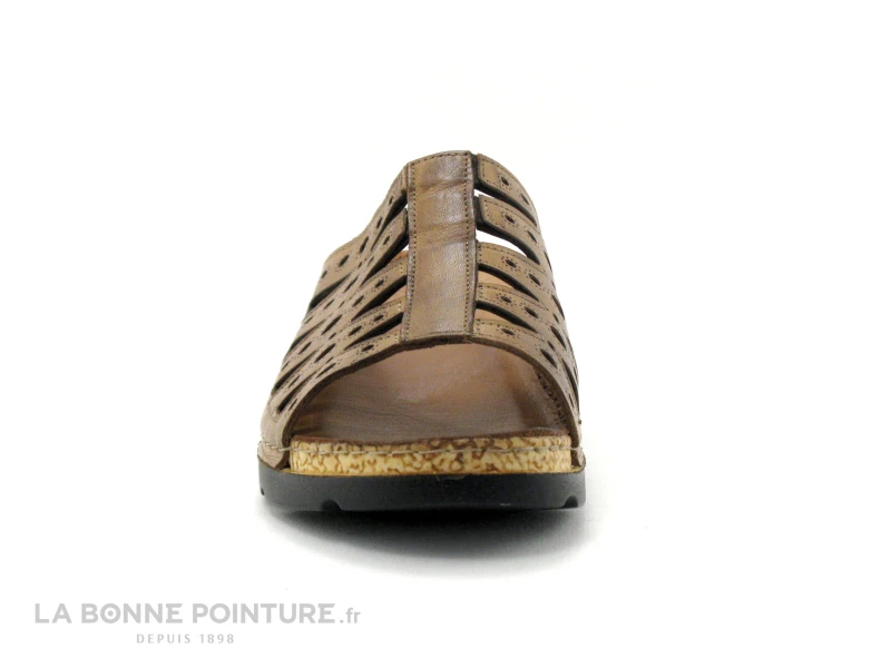 Karyoka IBOU Marron - Mule Femme Cuir Marron 2 Karyoka IBOU Marron - Mule Femme Cuir Marron – Image 2