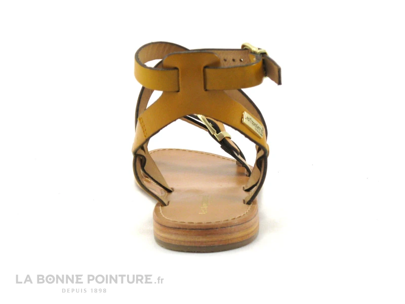 Tropeziennes HEPANA Jaune - Sandale Reglable Femme - Bride Cheville 4 Tropeziennes HEPANA Jaune - Sandale Reglable Femme - Bride Cheville – Image 4