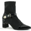Cardenal CANNES - CL3406 - Verni Noir - Nubuck Noir - Boots Talon