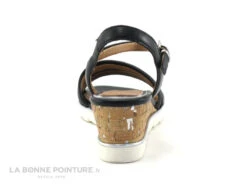 Marco Tozzi Premio 2-28724-28 - Nu-pieds Cuir Noir -Talon Compense -Chaussures Promotion Magasin cd24607c73b9e66c561f35ea11d5d5ef img 9475.jpg 170919