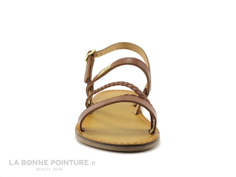 Tropeziennes BATRESSE Tan 19003 - Sandale Plate Femme 2 Tropeziennes BATRESSE Tan 19003 - Sandale Plate Femme – Image 2