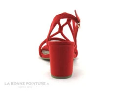 Marco Tozzi 2-28308-28 Red - Sandale Rouge - Talon Large -Chaussures Promotion Magasin cd24607c73b9e66c561f35ea11d5d5ef img 9487.jpg 170933