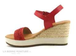 Patricia Miller 3217 - Sandale Rouge Talon Haut - Semelle Compensee -Chaussures Promotion Magasin cd24607c73b9e66c561f35ea11d5d5ef img 9512.jpg 159316