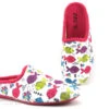 Zels 4583 Fucsia - Poissons Multicolores - Pantoufles Mule Femme