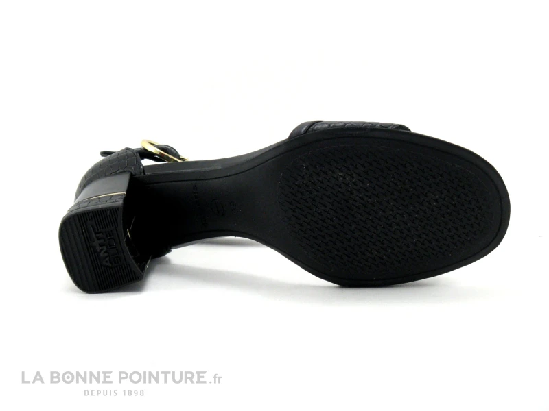 Tamaris 1-28379-26 Black Croco - Sandale Talon Haut 6 Tamaris 1-28379-26 Black Croco - Sandale Talon Haut – Image 6