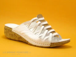 Karyoka DADOU Blanc - Mule Femme - Talon Compense -Chaussures Promotion Magasin cd24607c73b9e66c561f35ea11d5d5ef img 9786.jpg 159649