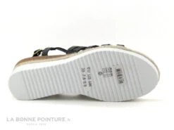 The Divine Factory HX4627 Noir - Nu-pieds Compense Femme -Chaussures Promotion Magasin cd24607c73b9e66c561f35ea11d5d5ef img 9814.jpg 171332