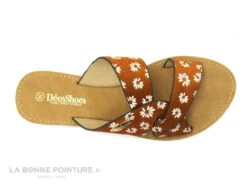 Dees Shoes MIAJA Orange - Fleurs - Mule Plate Femme -Chaussures Promotion Magasin cd24607c73b9e66c561f35ea11d5d5ef img 9842.jpg 171351