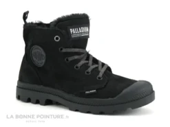 Palladium PAMPA HI Zip Black - 95982-010M - Chaussure Montante F