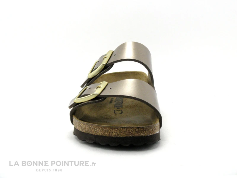 Birkenstock ARIZONA Birko Flor Electric Metallic Taupe - BK1012972 - Mule 2 Birkenstock ARIZONA Birko Flor Electric Metallic Taupe - BK1012972 - Mule – Image 2