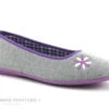RYB 226022 9000 - Gris Violet - Pantoufle Ballerine Femme