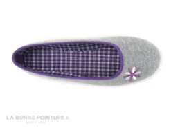 RYB 226022 9000 - Gris Violet - Pantoufle Ballerine Femme 6 RYB 226022 9000 - Gris Violet - Pantoufle Ballerine Femme -Chaussures Promotion Magasin cd24607c73b9e66c561f35ea11d5d5ef img 9908.jpg 171553