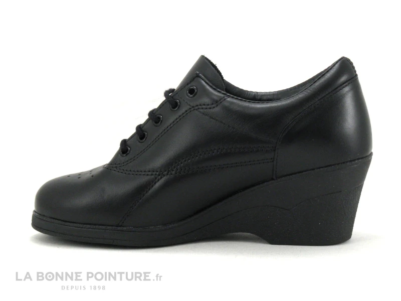 Bopy LUCIE Noir - Chaussure Compensee 3 Bopy LUCIE Noir - Chaussure Compensee – Image 3