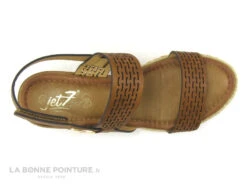 Jet 7 MOLLETE Camel - Sandale Marron - Talon Compense -Chaussures Promotion Magasin cd24607c73b9e66c561f35ea11d5d5ef img 9984.jpg 171455